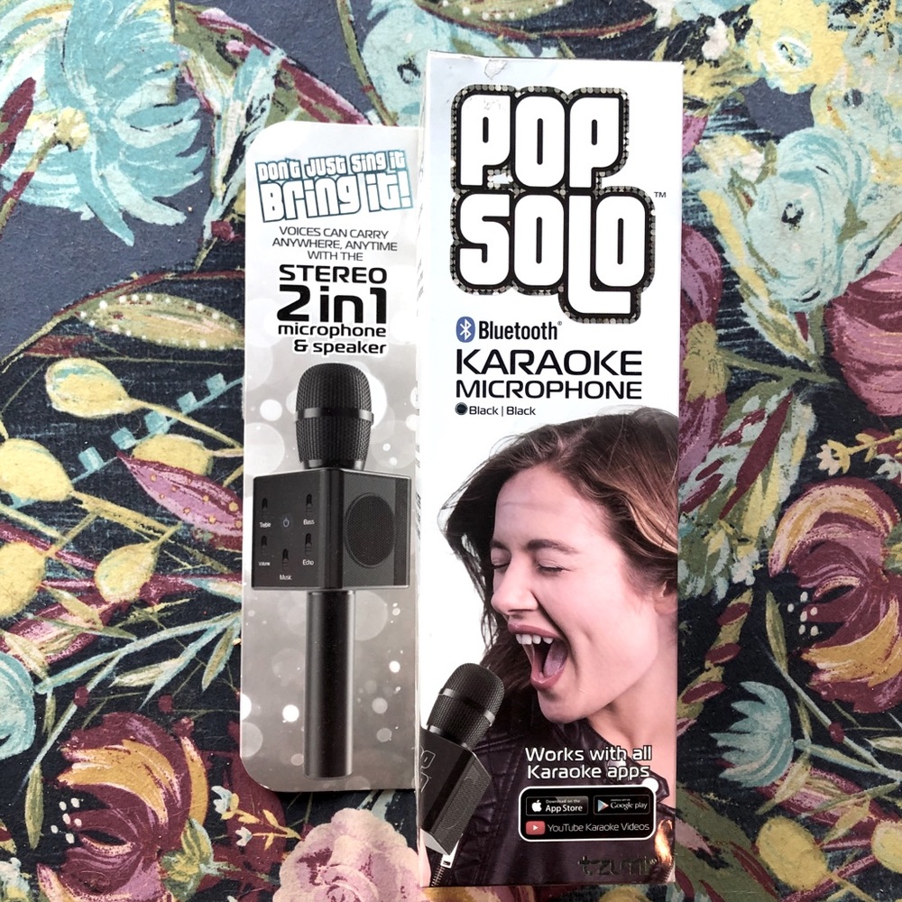 Never used Bluetooth karaoke microphone